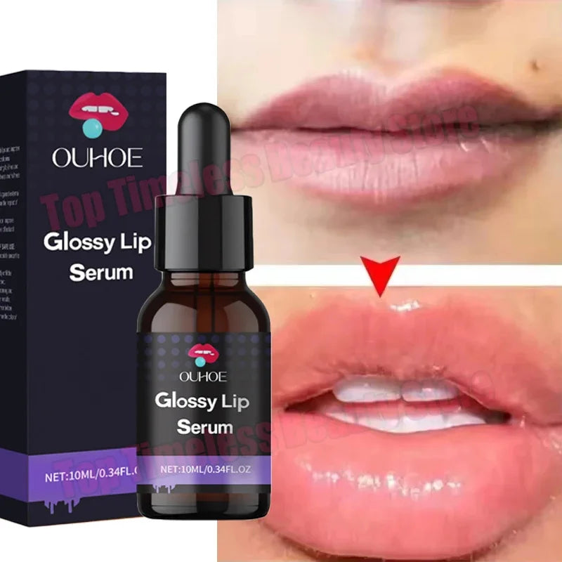 Instant Lip Plumping Essential Oil Nourishing Antiwrinkle Moisturising Sexy Lip Care Ultimate Plumping Lip Gloss Serum Cosmetics
