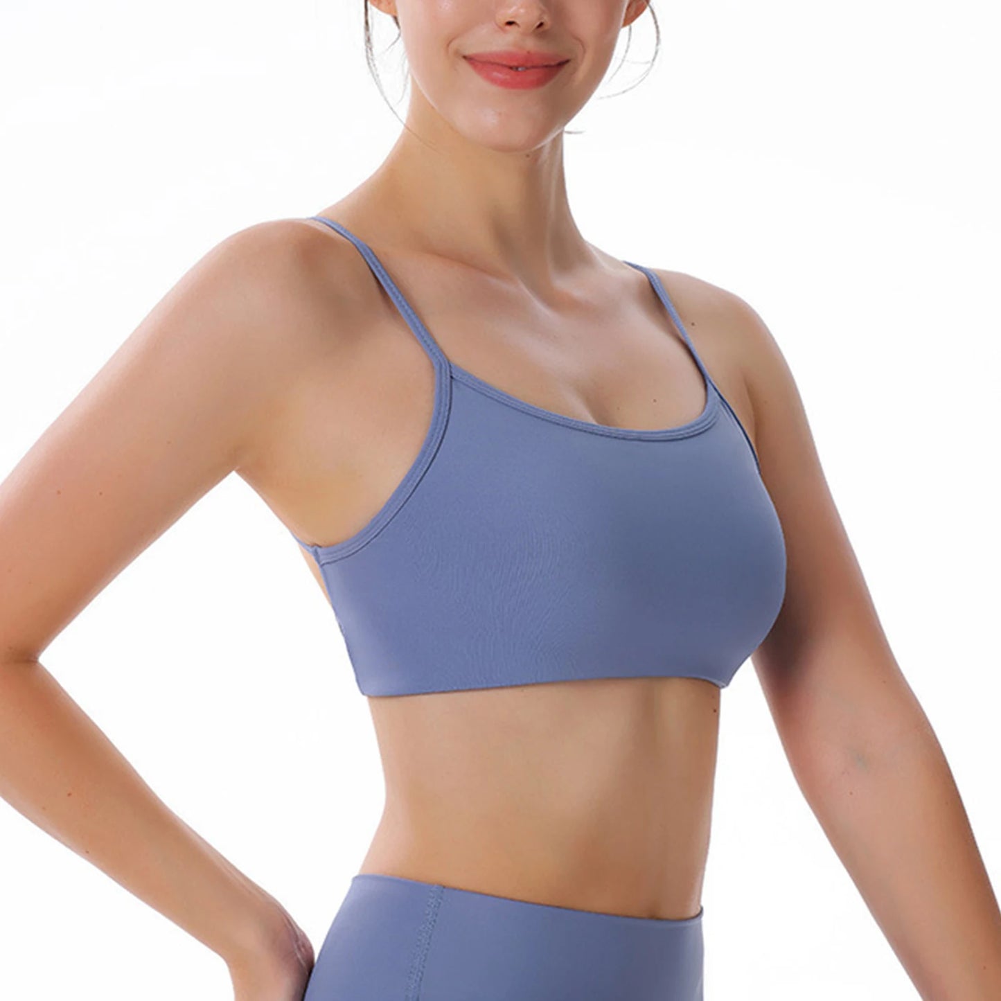 Women Seamless High Impact Sports Bra with Removable Pads and Cross Back Straps for Yoga Running Workout Fitness Gymwear - PrimeandBeauty
