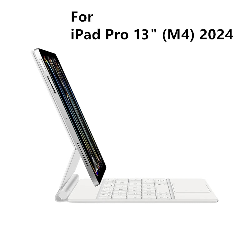 Magic Keyboard for iPad Air 11 Inch 13 M2 3rd Air 5th 4th 10.9" M4 Pro 11/12.9 6th Smart Cover Case Folio Multi-touch Backlight
