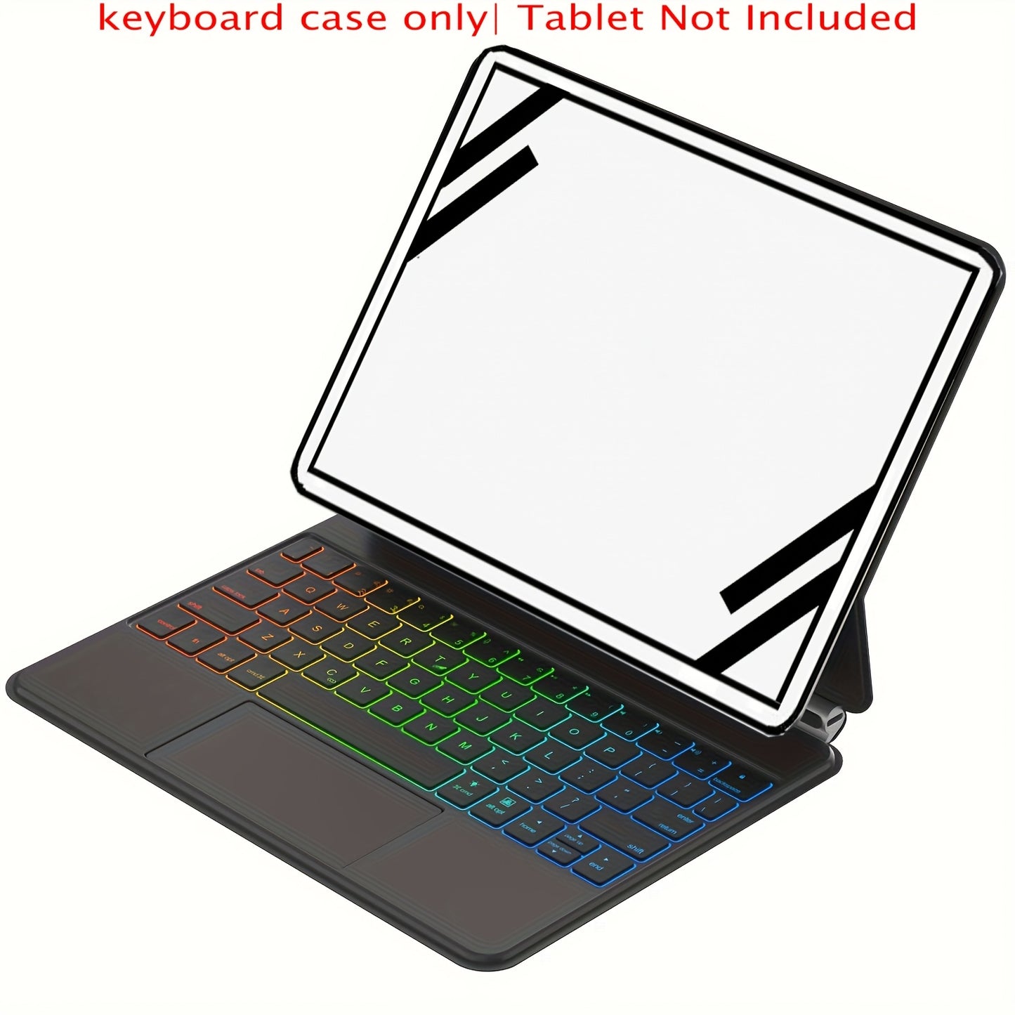 for iPad keyboard case iPad Air 11-inch (M2) 2024 and 11-inch iPad Pro (1st/2nd/3rd/4th Generation) - Magic-style magnetic keyboard case with multi-touch trackpad, compatible with 10.9-inch iPad Air 4th/5th Gen.