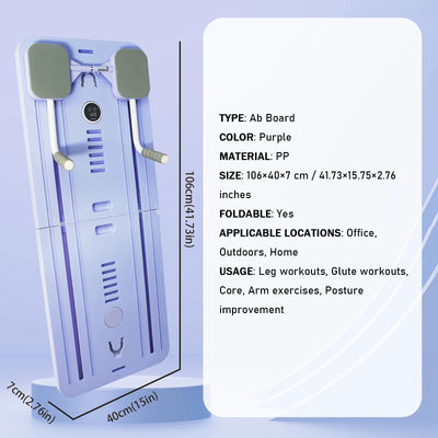 U.S FAST SHIPPING!!! Adjustable Pilates Board, Home Workout | Ab & Push-up Workout Board- Yoga - PrimeandBeauty