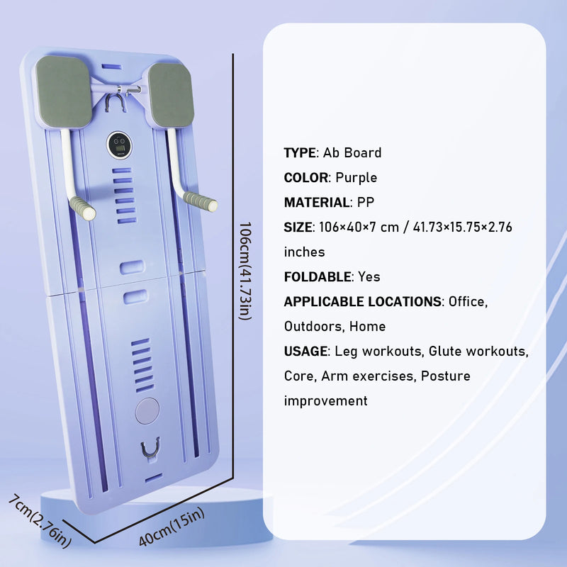 U.S FAST SHIPPING!!! Adjustable Pilates Board, Home Workout | Ab & Push-up Workout Board- Yoga - PrimeandBeauty