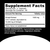 Shilajit Supplements - Enhance Nutrient Absorption and Promote Detoxification, Relieve Stress - 120 Capsules - PrimeandBeauty