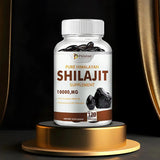 Shilajit Supplements - Enhance Nutrient Absorption and Promote Detoxification, Relieve Stress - 120 Capsules - PrimeandBeauty