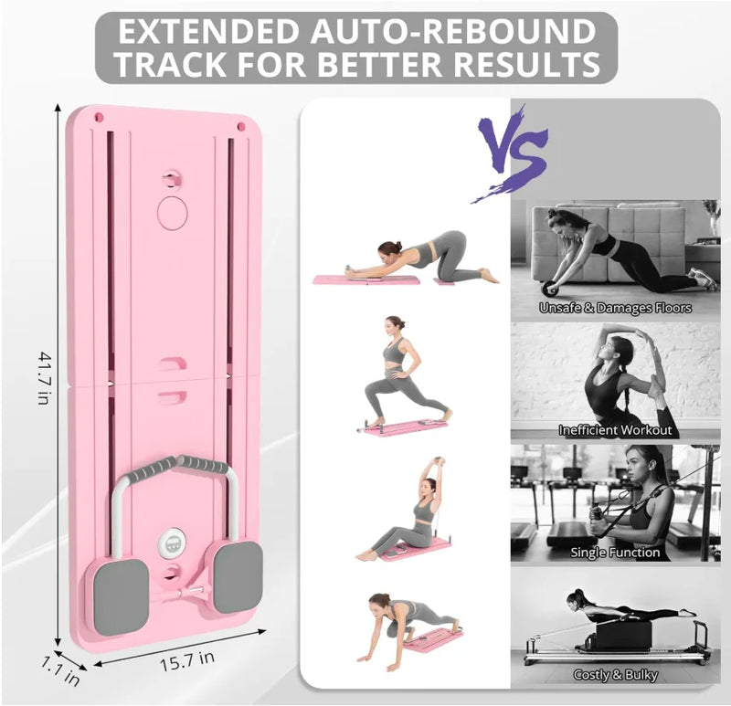 U.S FAST SHIPPING!!! Adjustable Pilates Board, Home Workout | Ab & Push-up Workout Board- Yoga - PrimeandBeauty