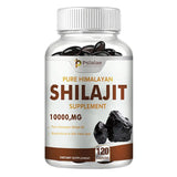 Shilajit Supplements - Enhance Nutrient Absorption and Promote Detoxification, Relieve Stress - 120 Capsules - PrimeandBeauty