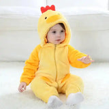 Umorden Infant Toddler Rabbit Dog Lion Tiger Dinosaur Costumes Baby Boys Girls Kigurumi Cartoon Animal Romper Halloween Purim - PrimeandBeauty