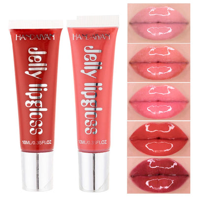 Candy Color Moisturizing Lip Gloss with Mirror Finish