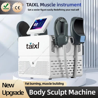 TAIXL Sculpt Machine 15Tesla 6500w  EMS RF Fat Slimming Burning Muscle Stimulation Body Sculpting 15 Electromagnetic Therapy - PrimeandBeauty