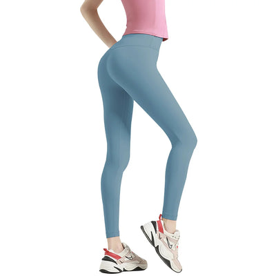 High Waist Yoga Pants Leggings Women Soft Stretchy Sportswear Workout Running Tights Summer Fitness Pants Push Up Gym Workouts - PrimeandBeauty