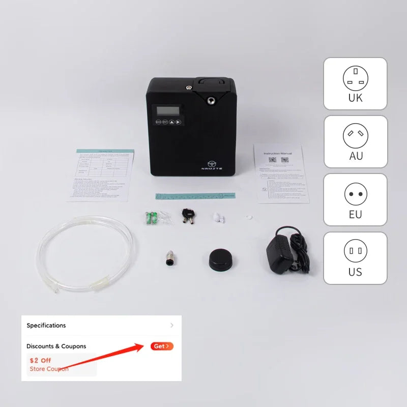 Aroma Diffuser Home Air Fresheners Sprayer Aromatherapy Scent Smart diffuser machine hvac Essential Oils Machine Oil Diffuser - PrimeandBeauty
