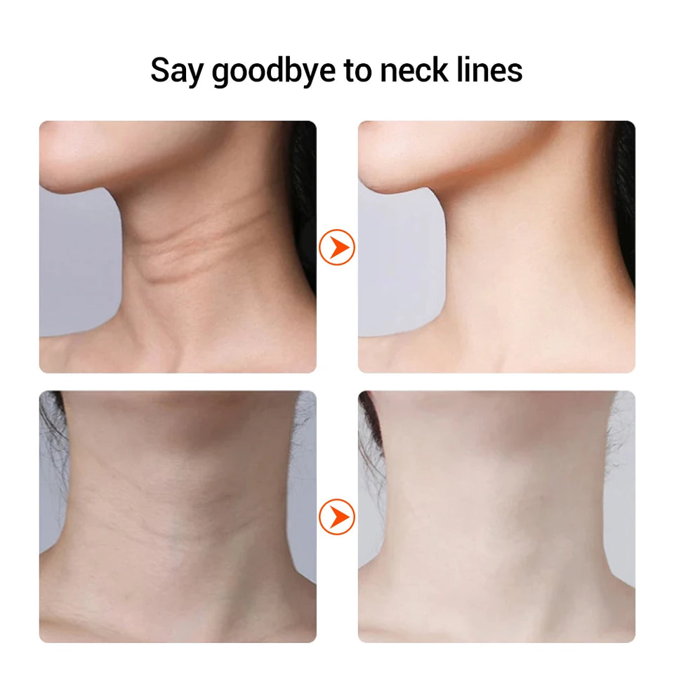 Neck Beauty Device EMS Microcurrent Chin Lifting Face Neck Facial Massager Anti Wrinkle Firming Lifting Lighten Neck Lines Skin