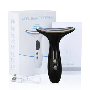 Neck Beauty Device EMS Microcurrent Chin Lifting Face Neck Facial Massager Anti Wrinkle Firming Lifting Lighten Neck Lines Skin