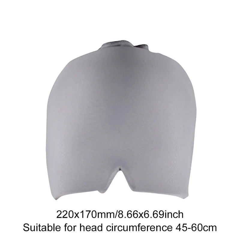 Relief Headgear Migraine Relief Cap Gel Ice Cap Cold Compress Therapy Cap Ice Head Wrap Pack Eye Mask For Pressure Relieve Pain - PrimeandBeauty