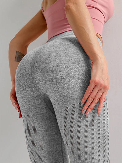 Women s High Waist Yoga Leggings with Tummy Control and Moisture-Wicking Fabric for Running and Workout - PrimeandBeauty