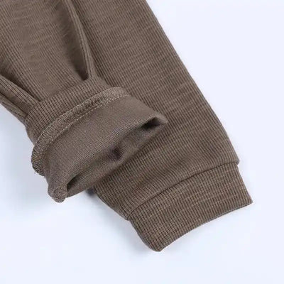 Baby Rompers Boys Girls Newborn 0 to 3 6 9 12 18 Months Boutique Cotton Long Sleeve Rabbit Ear Infant Onesie Spring Fall Clothes - PrimeandBeauty