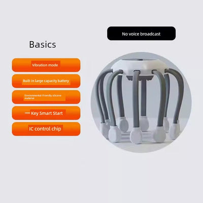 Smart Scalp Massager for Home