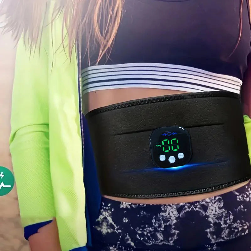 Waist Massager Portable USB Charging Shaper Electric Arm Hip Leg Trainer Weight Loss Shaping Belt Fitness Massager - PrimeandBeauty