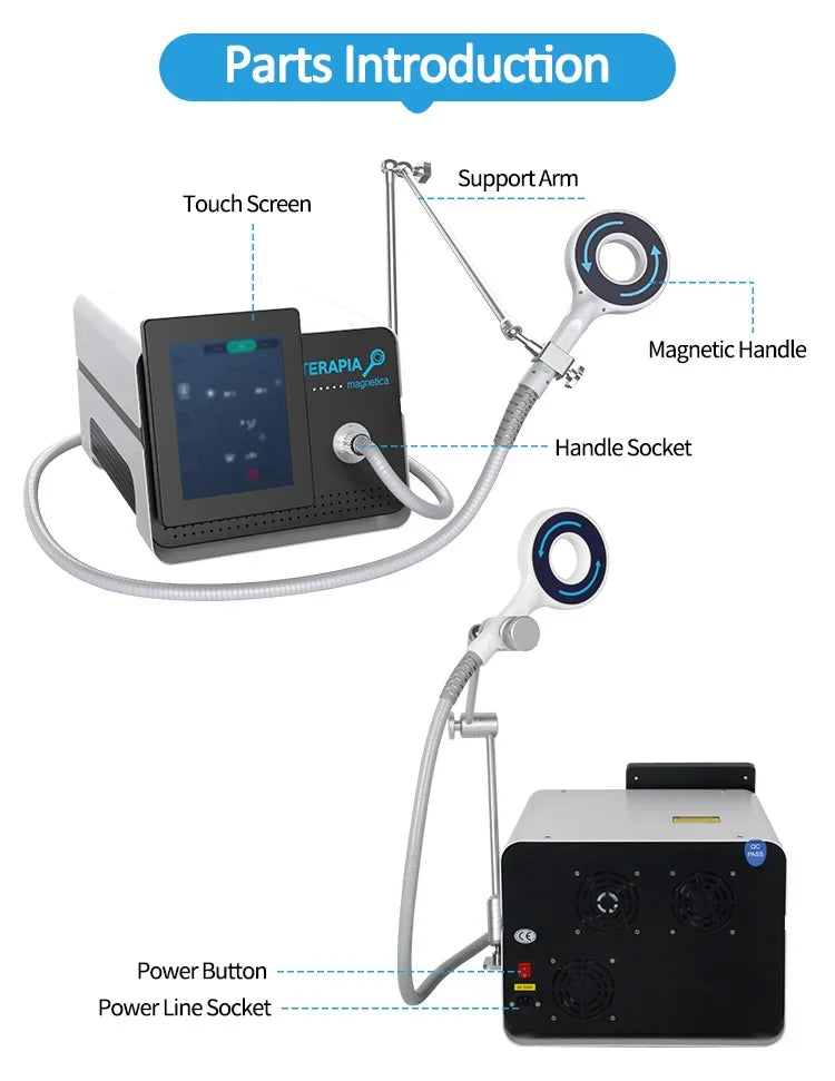A Professional Non-Invasive Beauty Device For Relieving Body Pain And Muscle Relaxation Through Magnetic Therapy And Massage - PrimeandBeauty