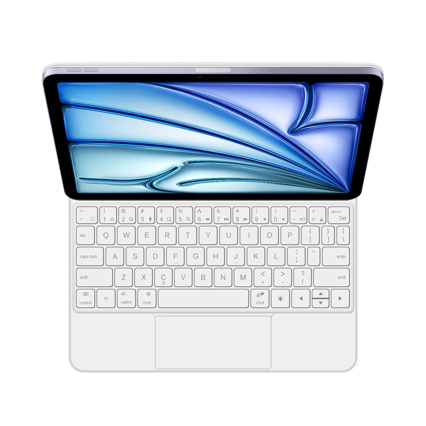Magic Keyboard for iPad Air 11 Inch 13 M2 3rd Air 5th 4th 10.9" M4 Pro 11/12.9 6th Smart Cover Case Folio Multi-touch Backlight