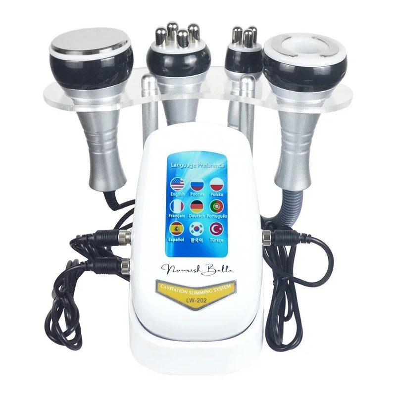 40K 4IN1 Cavitation  Body Slimming Machine Beauty   Massager Skin Tighten Face Lifting Vacuum Suction With Gel （Fast Shipping） - PrimeandBeauty