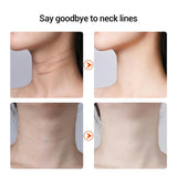 Emeka Neck Beauty Device EMS Microcurrent Chin Facial Lifting LED Firming Rejuvenation Anti Wrinkle Skin Care Face Massager