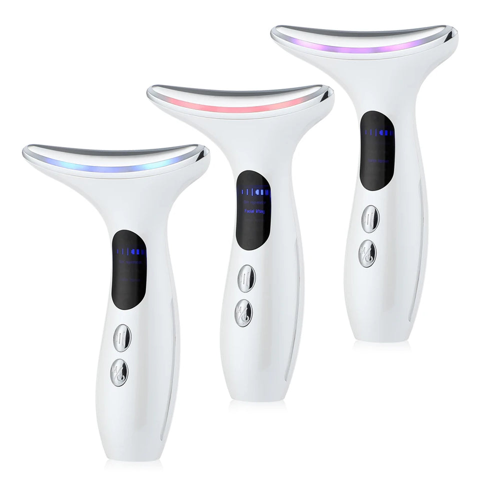Neck Beauty Device EMS Microcurrent Chin Lifting Face Neck Facial Massager Anti Wrinkle Firming Lifting Lighten Neck Lines Skin