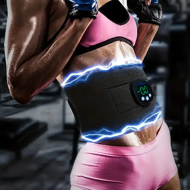 Waist Massager Portable USB Charging Shaper Electric Arm Hip Leg Trainer Weight Loss Shaping Belt Fitness Massager - PrimeandBeauty
