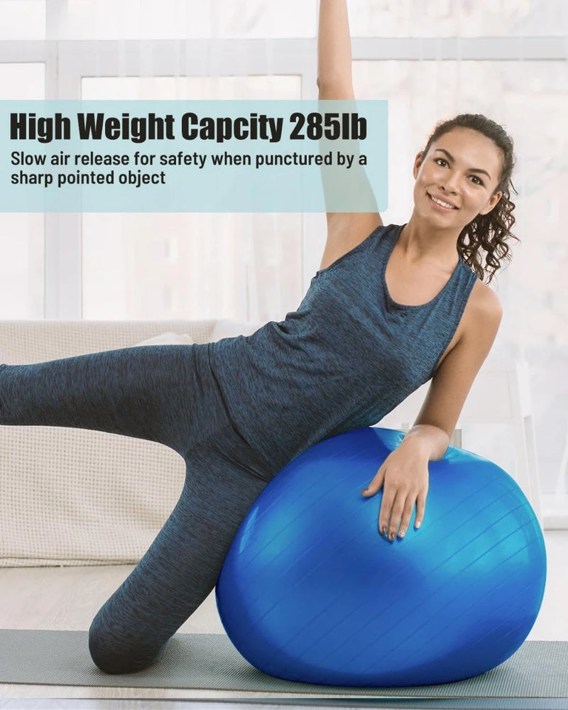 Yoga Ball Workout Ball, Explosion-proof Anti-Slip Stability Ball, Swiss Ball Physiotherapy, Balance Ball Chair - PrimeandBeauty