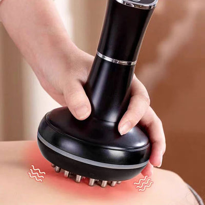 Household electric meridian brush leg abdomen shoulder and neck massager scraping instrument relax the muscles of the whole body - PrimeandBeauty