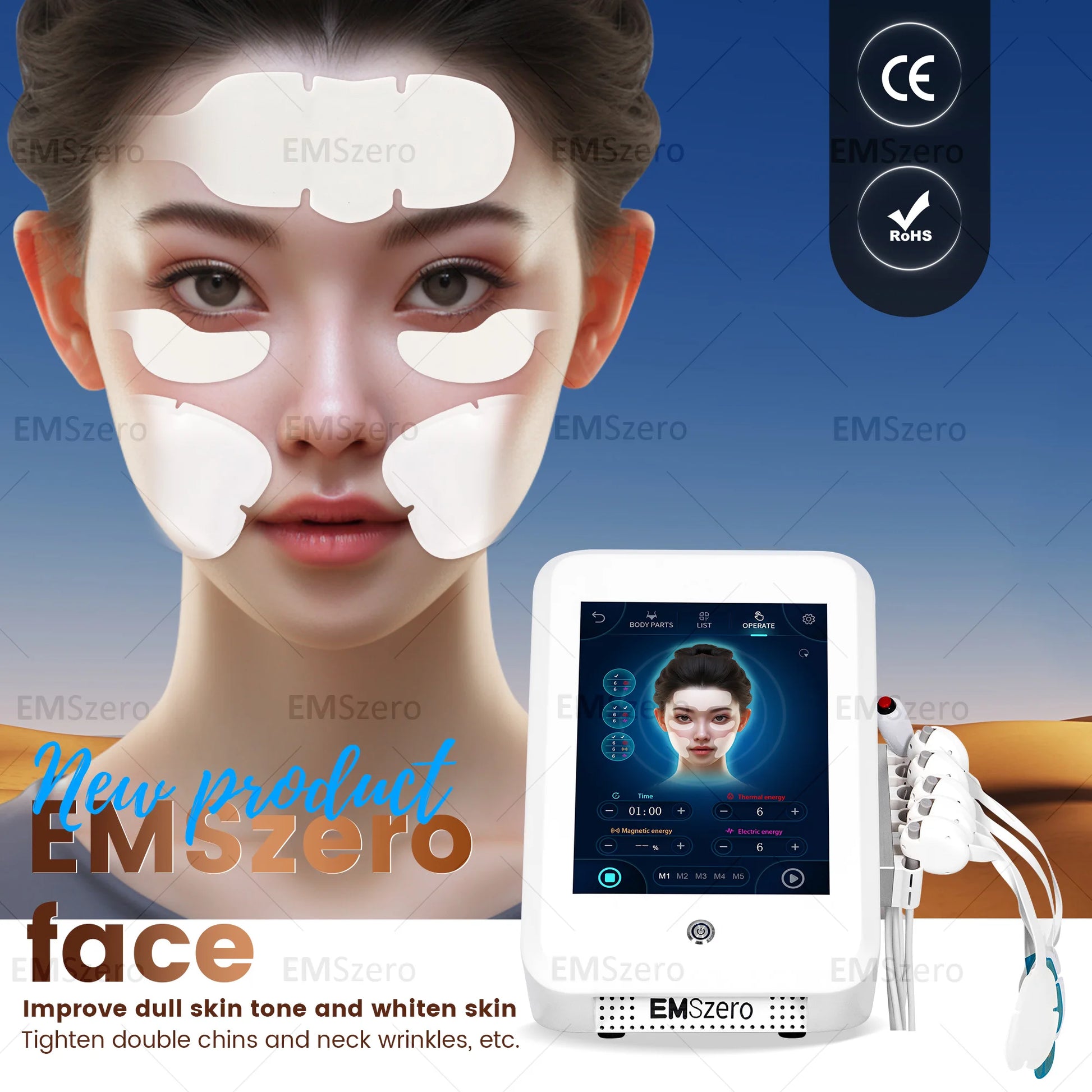 EMS High Intensity Neo Electromagnetic Slimming Latest Neo Nova Sculpt Muscle Stimulator - PrimeandBeauty
