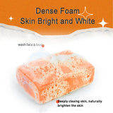 AILKE Skin Whitening Handmade Soap -Organic Papaya Soap For Black Spots, Clean Stains, Improves Dull Skin, Face & Body & Hands - PrimeandBeauty