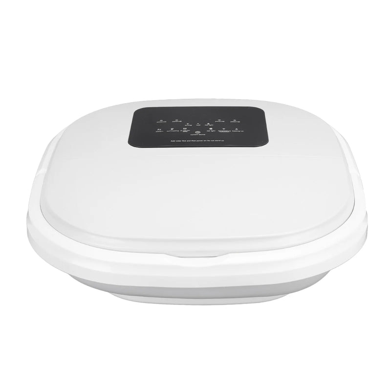 Foot Massager Spa Soaker Foot Soak Tub Smart Foldable 420W 8L Large Capacity Heating Foot Massager Spa Soaker with 8 Set Rollers - PrimeandBeauty