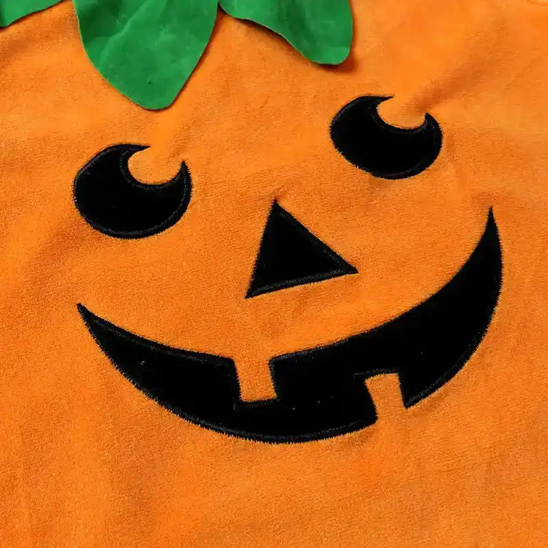 2025 Baby Halloween Rompers Infant Pumpkin Costume Newborn Cosplay 3pcs Onesie Suit New BornParty Clothing Suit - PrimeandBeauty