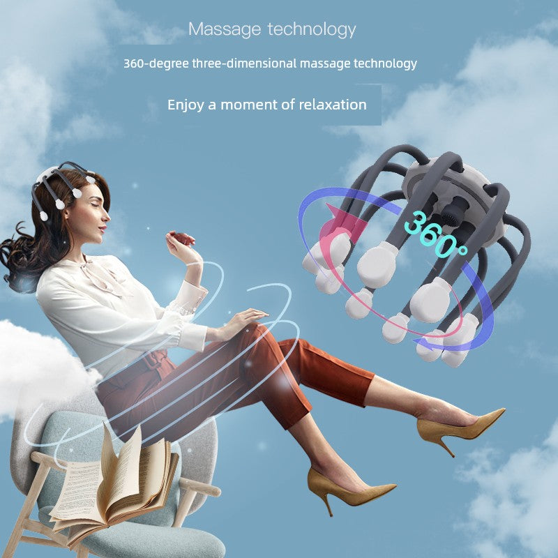Smart Scalp Massager for Home
