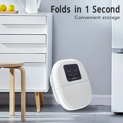 Foot Soak Tub Smart Foldable 420W 8L Large Capacity Heating Foot Massager Spa Soaker with 8 Set Rollers - PrimeandBeauty