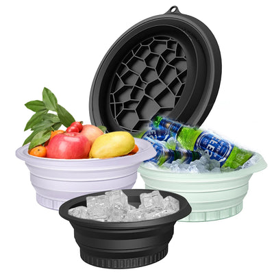 Portable Foldable Face Ice Bath Bowl for Cold Therapy & Skincare