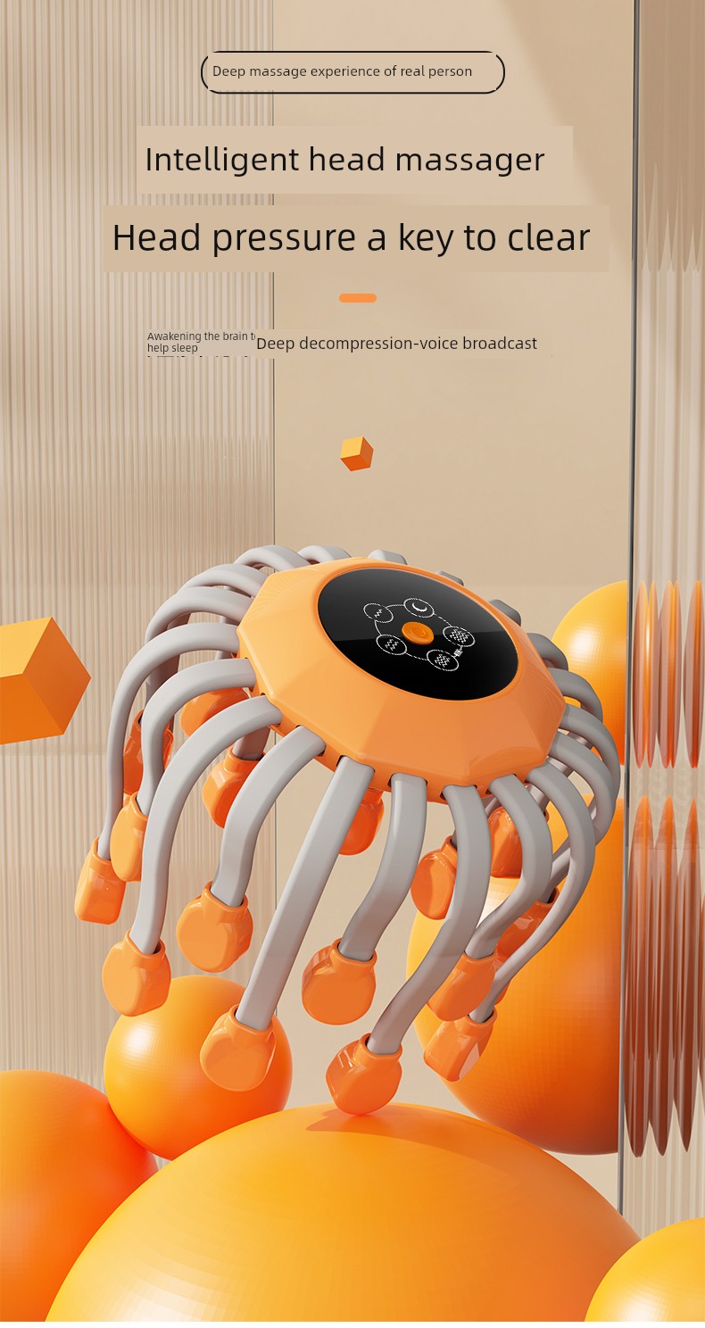 Smart Scalp Massager for Home