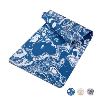 Yoga Mat, Exercise Yoga Mat Print with Non-Slip Design, Professional TPE Exericise Mat,Pilates Fitness and Floor Exercises - PrimeandBeauty