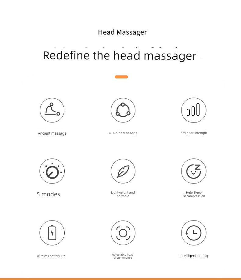 Smart Scalp Massager for Home