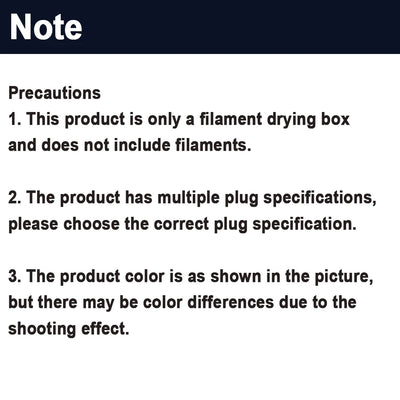 Creality Space Pi Filament Dryer Plus Drying Box Upgraded Two Rolls Drying Dehydrator for 2KG Filament 360° Hot-air heating - PrimeandBeauty