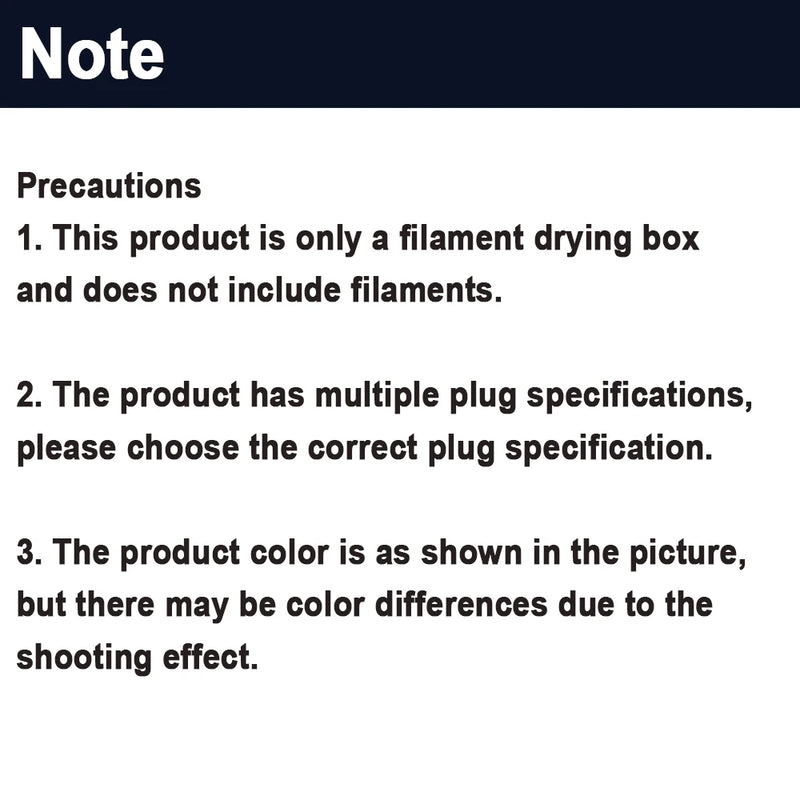 Creality Space Pi Filament Dryer Plus Drying Box Upgraded Two Rolls Drying Dehydrator for 2KG Filament 360° Hot-air heating - PrimeandBeauty