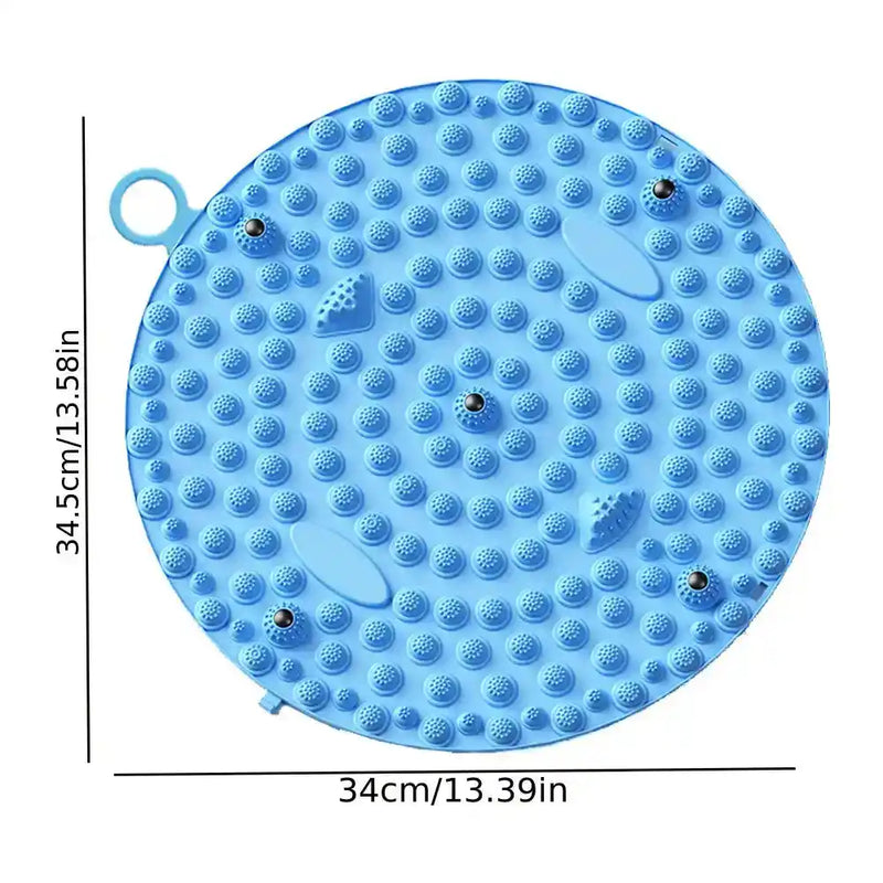 Fingerpressure Board Foot Massage Pad Health Walk Pressure Board Foot Massage Pad Foot Yoga Acupressure Mat Training Accessories - PrimeandBeauty