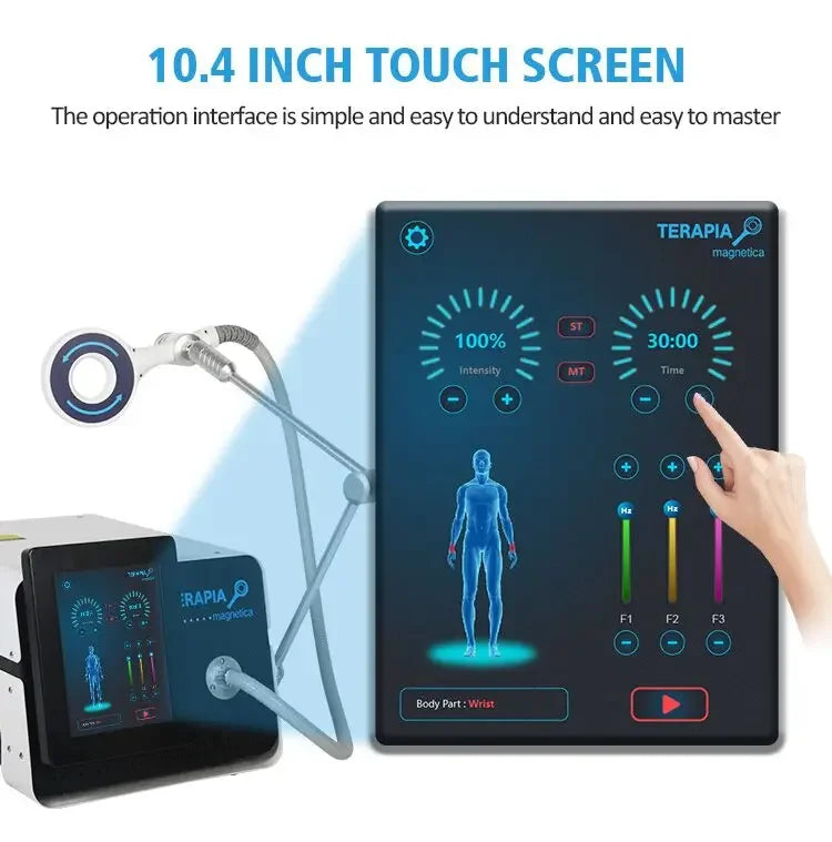 A Professional Non-Invasive Beauty Device For Relieving Body Pain And Muscle Relaxation Through Magnetic Therapy And Massage - PrimeandBeauty