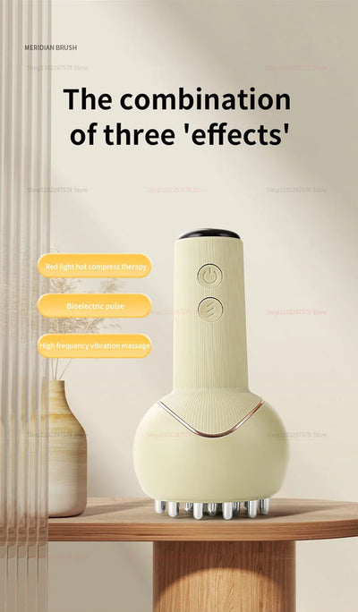 Abdominal & Back Massage Brush 2025