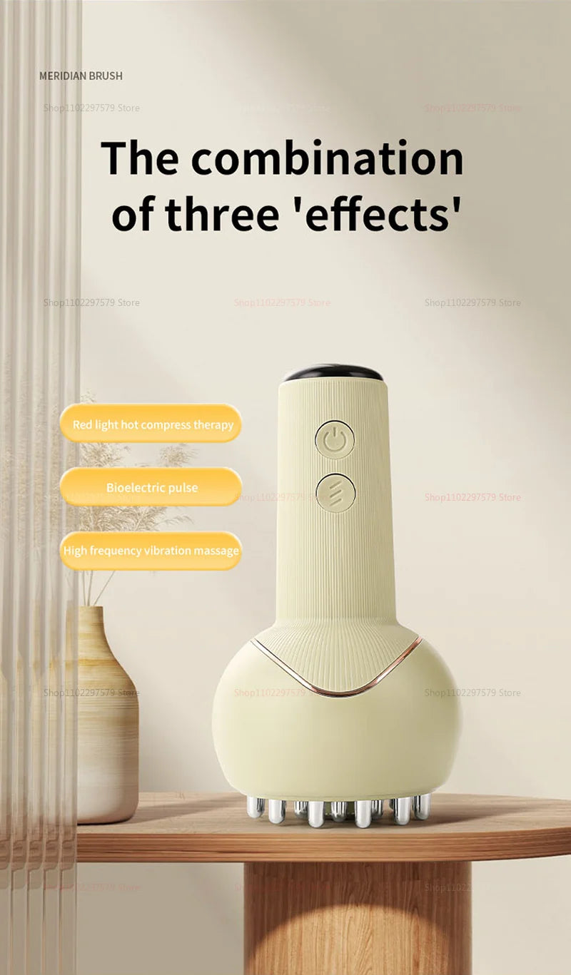 Abdominal & Back Massage Brush 2025