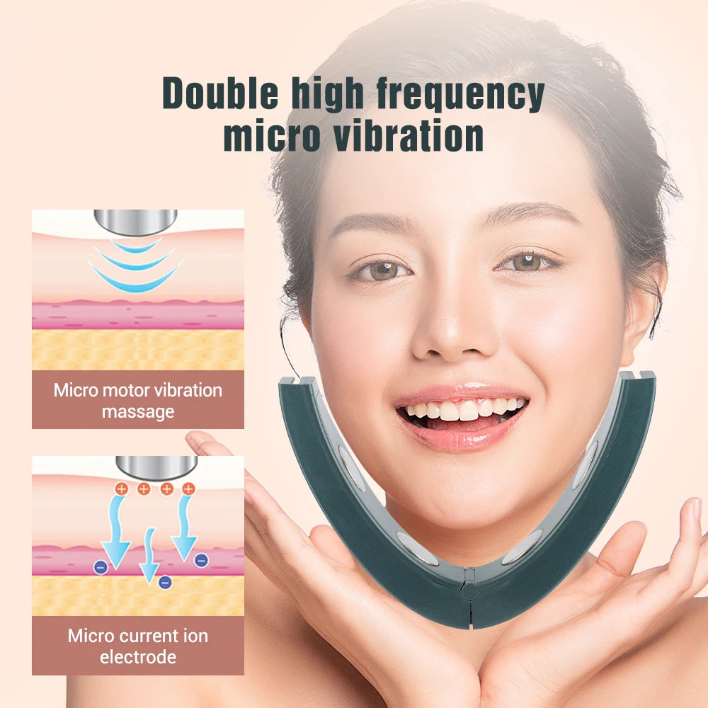 Microcurrent V-Face Lifting Device