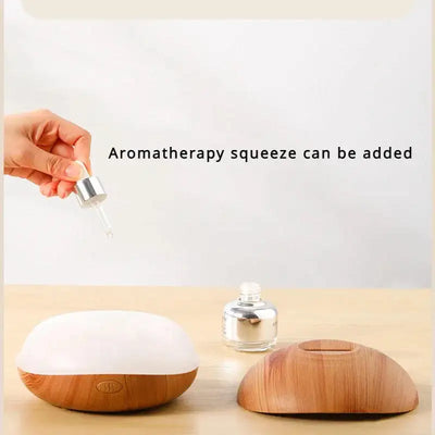 7 colores Fire Flame Wood grain aromatherapy machine humidifier Aroma Diffuser Air Ultrasonic Mist Maker Fogger Aroma - PrimeandBeauty