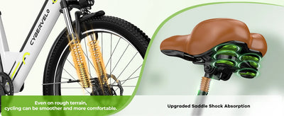 1000 Peak Electric Bike for Adults,up 80 Miles Removable Battery Ebike, 26" Electric E Bike with 7-Speed,Adult Electric Bicycles