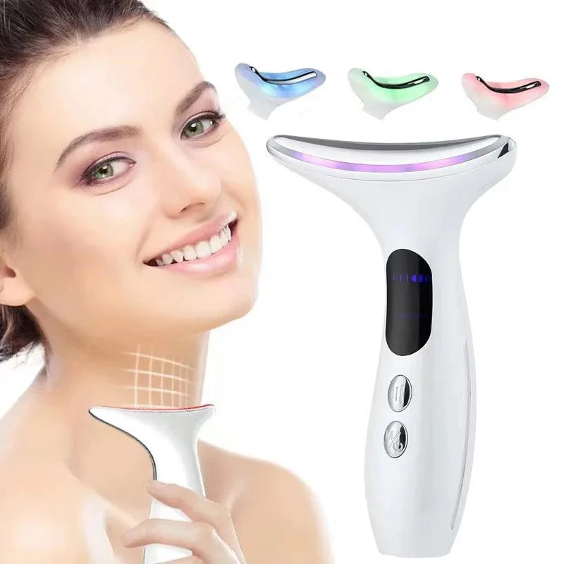 Hot Compress Face Lifting Massager